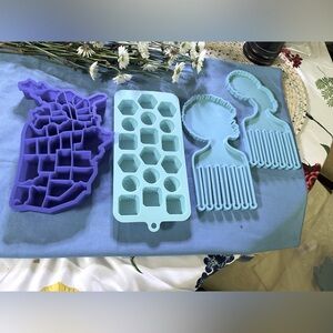 Ice cube and resin mold